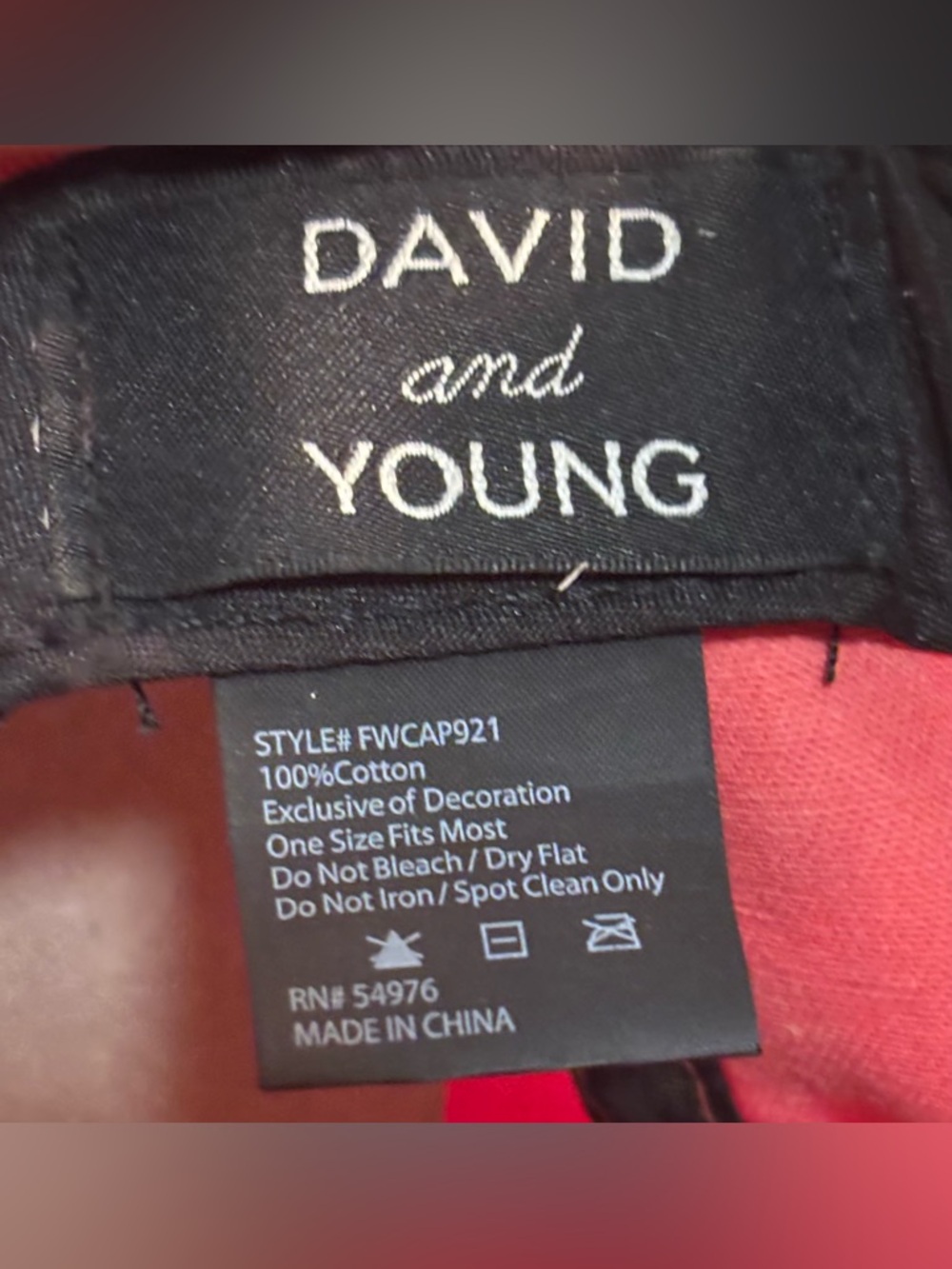 Stay Wild red hat - Picture 4 of 4